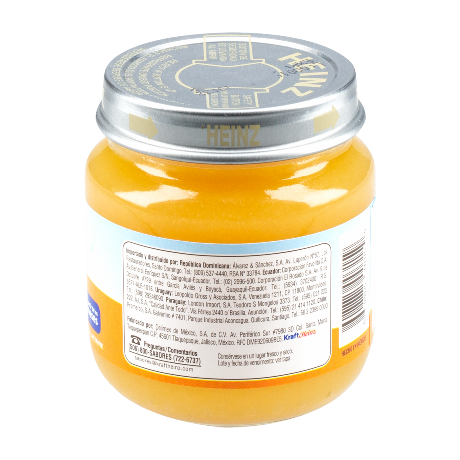 Compota Melocotón HEINZ 113 G