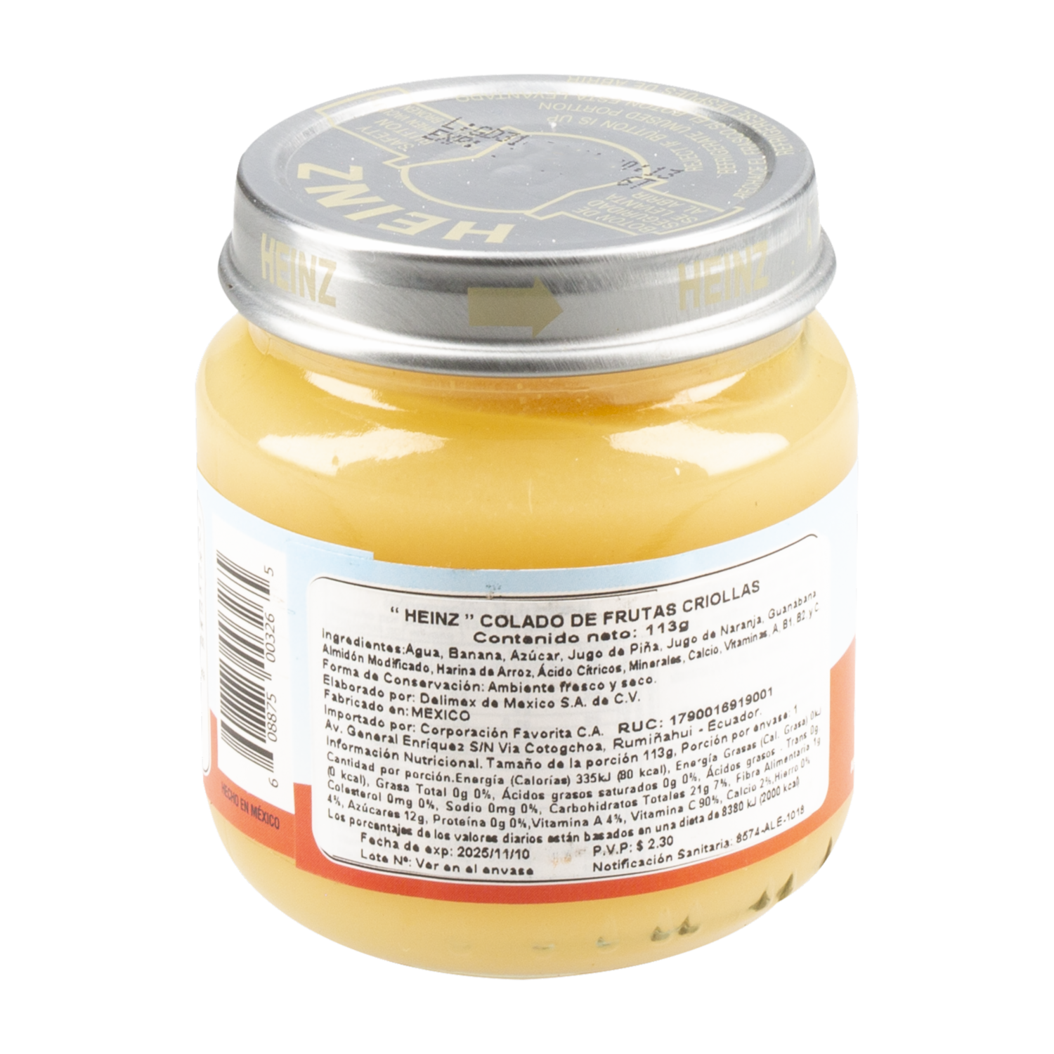 Compota Frutas Criollas HEINZ 113 g