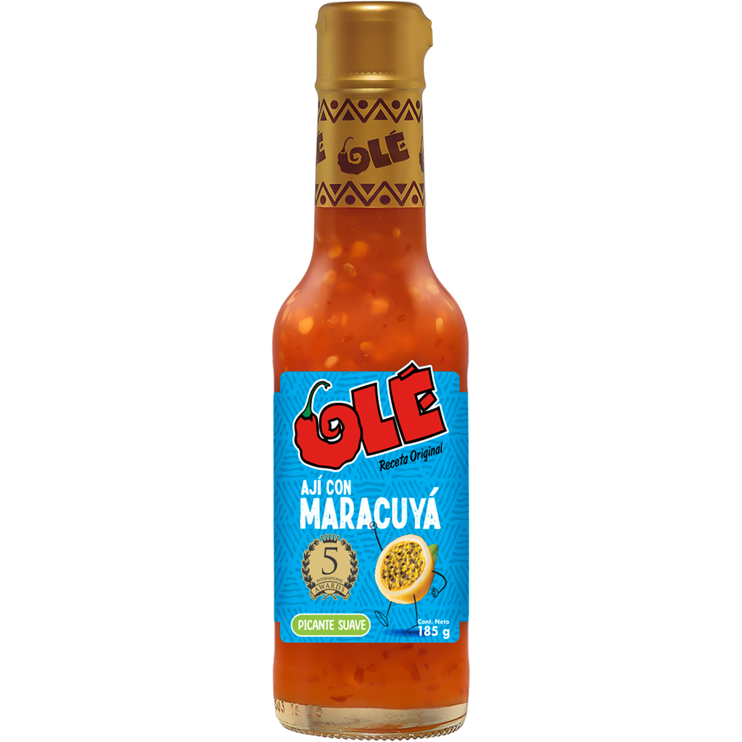 Ají Hot Fruity Maracuyá OLÉ 185 G