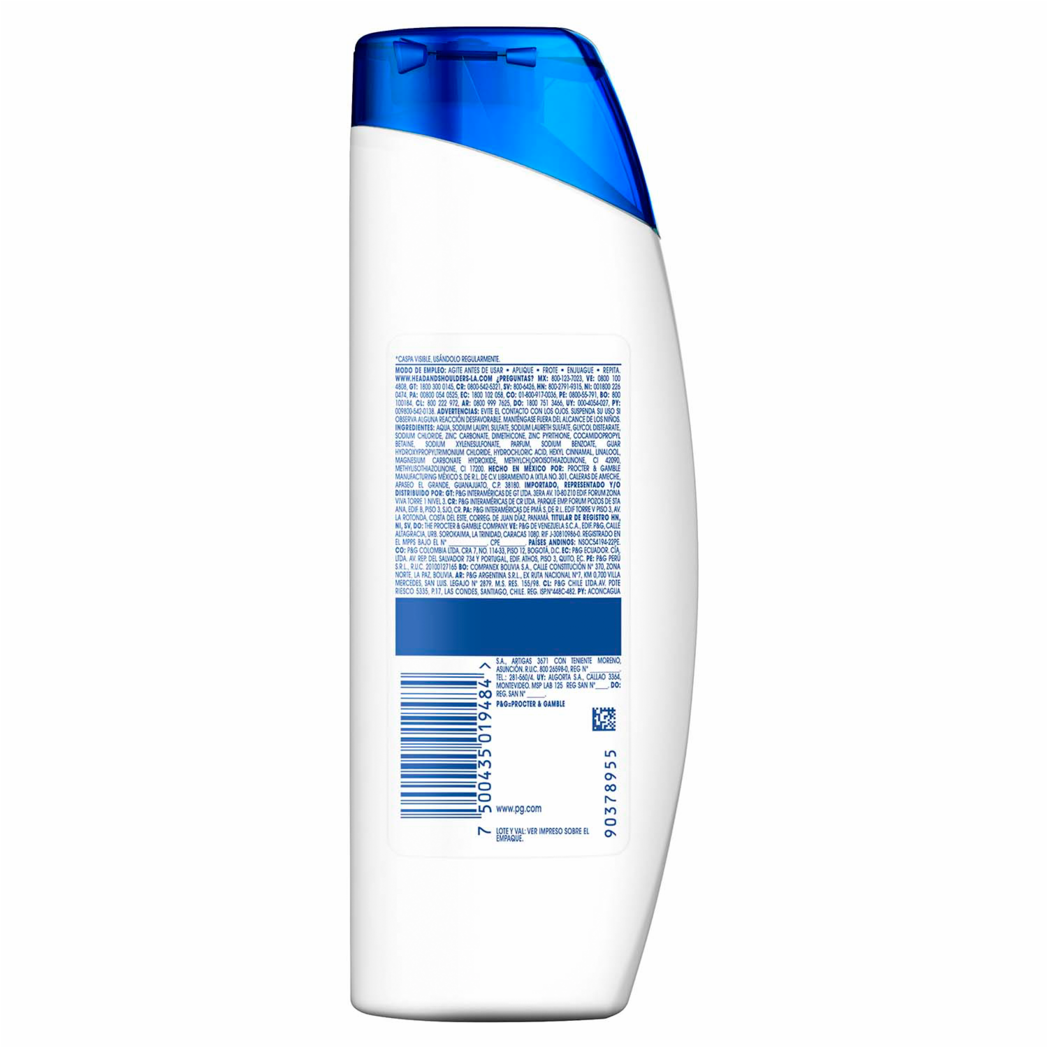 Shampoo De Cabello Tres En Uno HEAD & SHOULDERS 180 Ml