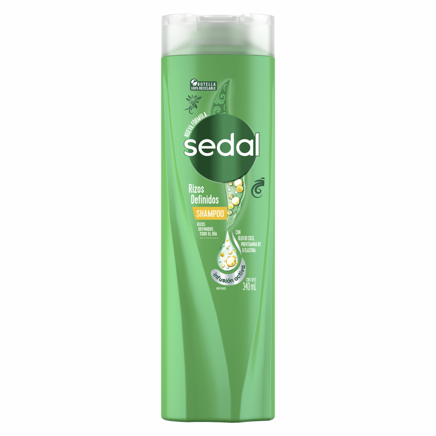 Shampoo De Cabello Rizos Definidos SEDAL 340 Ml