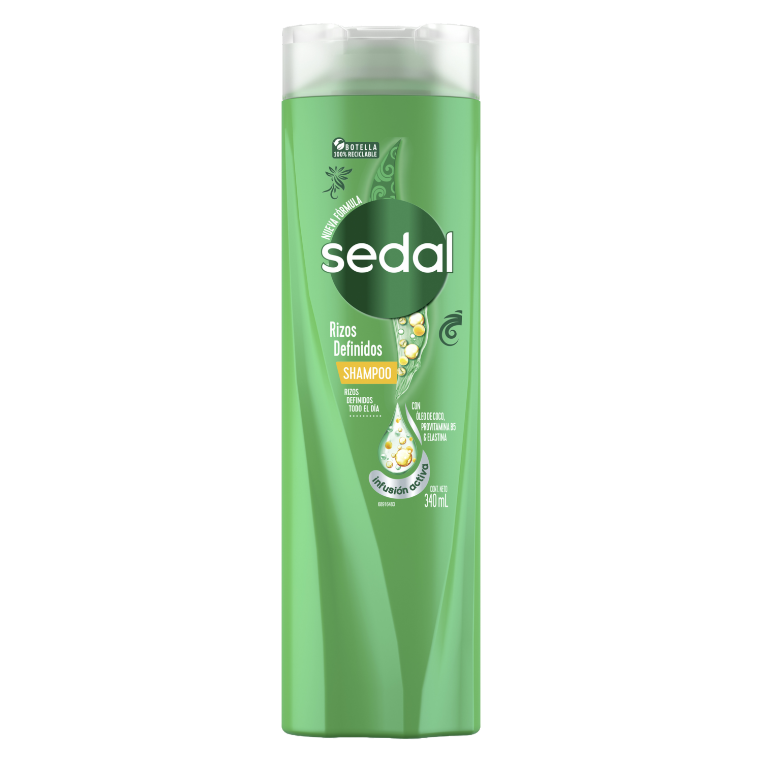 Shampoo De Cabello Rizos Definidos SEDAL 340 Ml