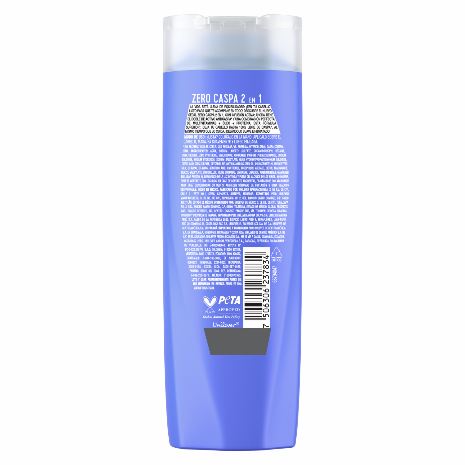 Shampoo De Cabello Caspa Control SEDAL 190 Ml