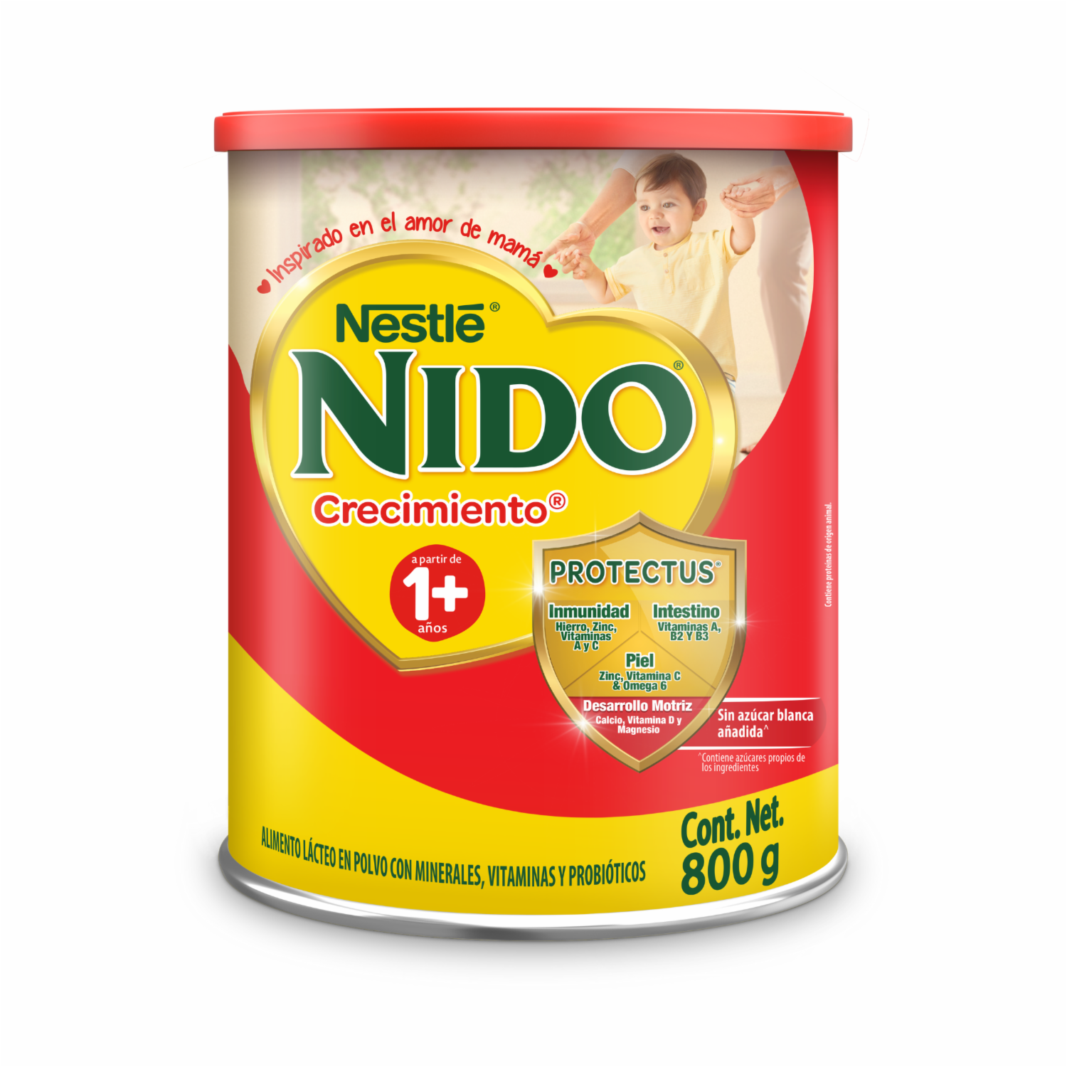 Fórmula Infantil Leche De Crecimiento 1+ NIDO 800 G