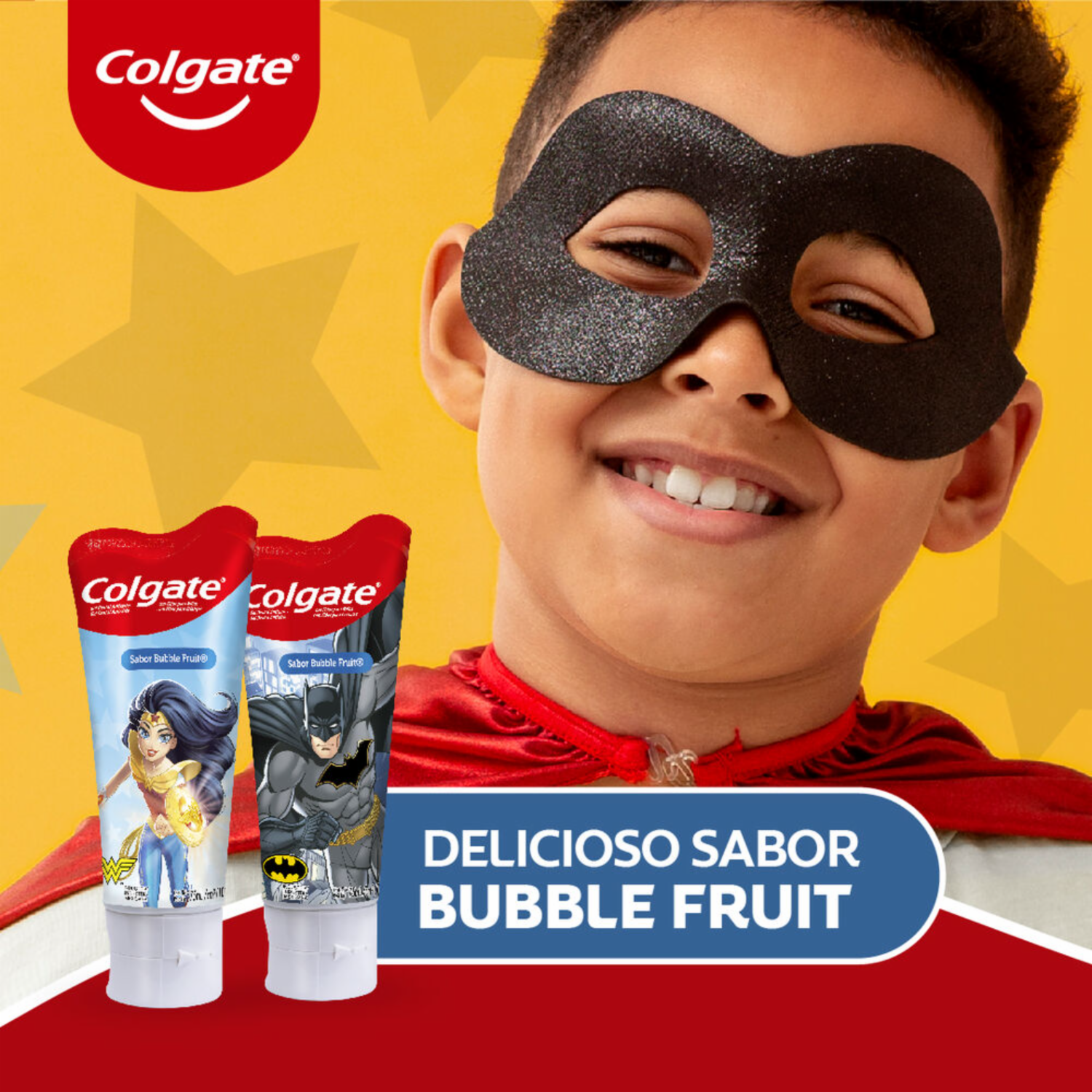 Pasta Dental Infantil Smile 6+ Justice League 75 COLGATE 75 Ml