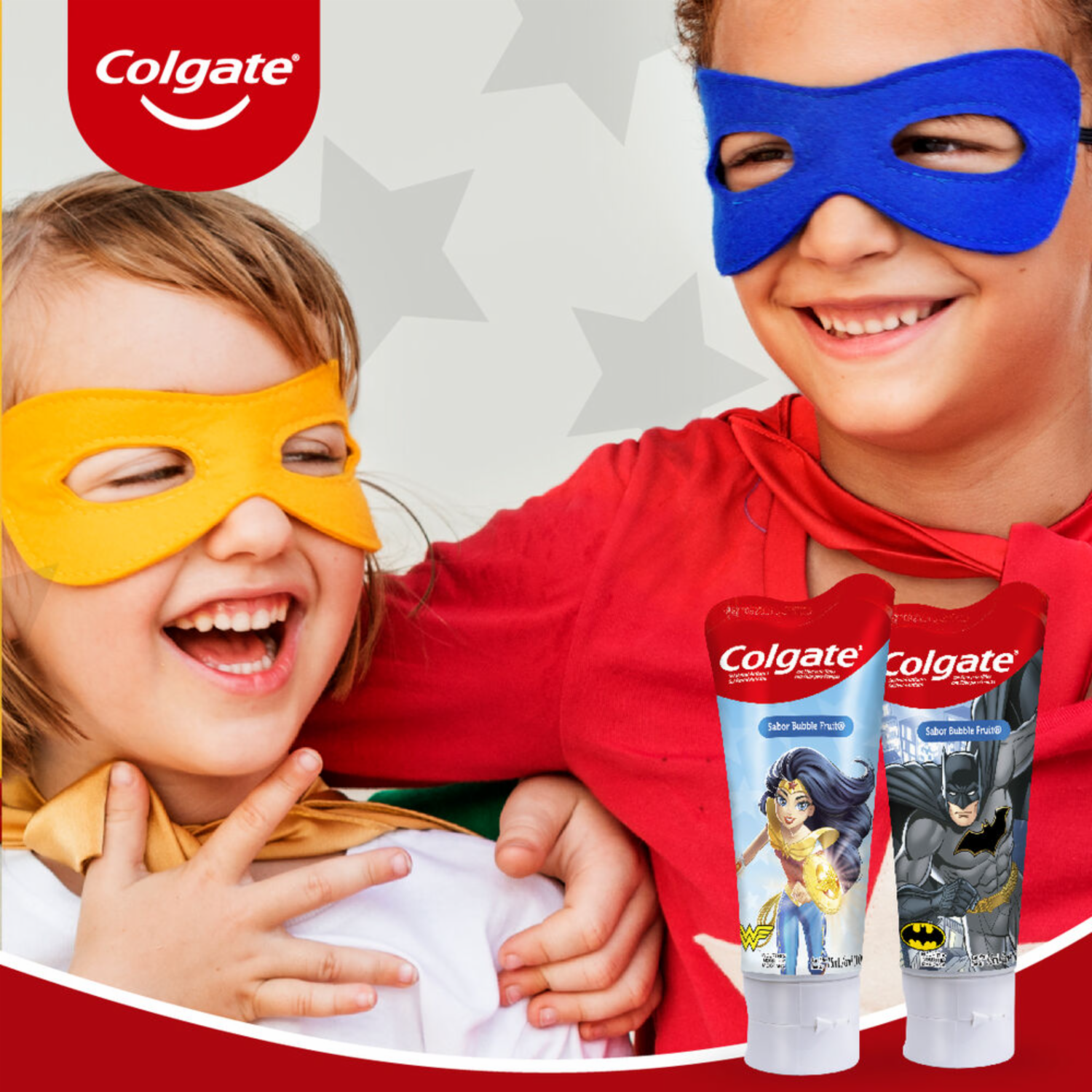 Pasta Dental Infantil Smile 6+ Justice League 75 COLGATE 75 Ml