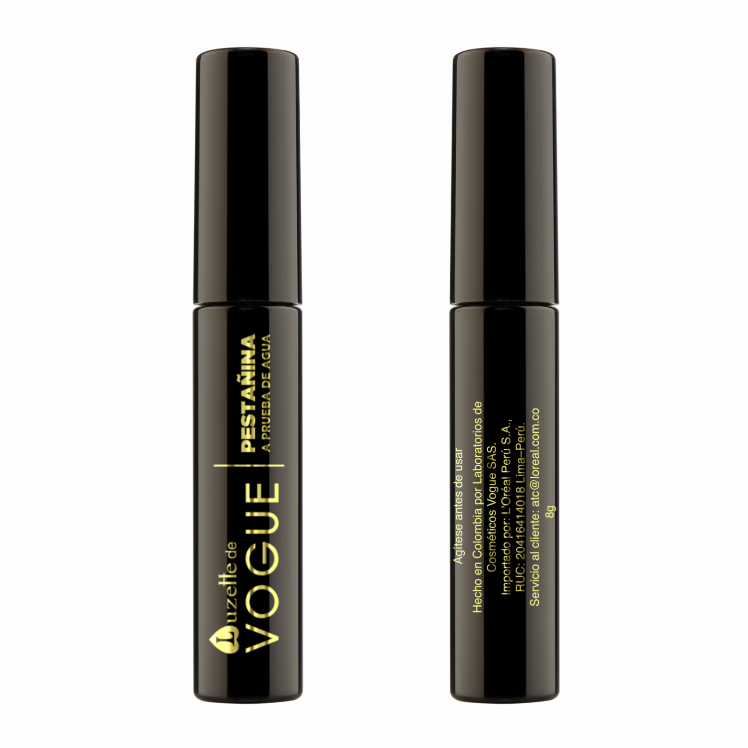 Máscara De Pestañas Negro LUZETTE 10 Ml