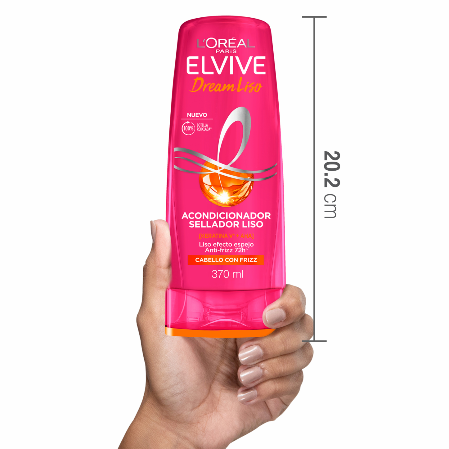 Acondicionador De Cabello Dream Liso ELVIVE L’ORÉAL 370 Ml