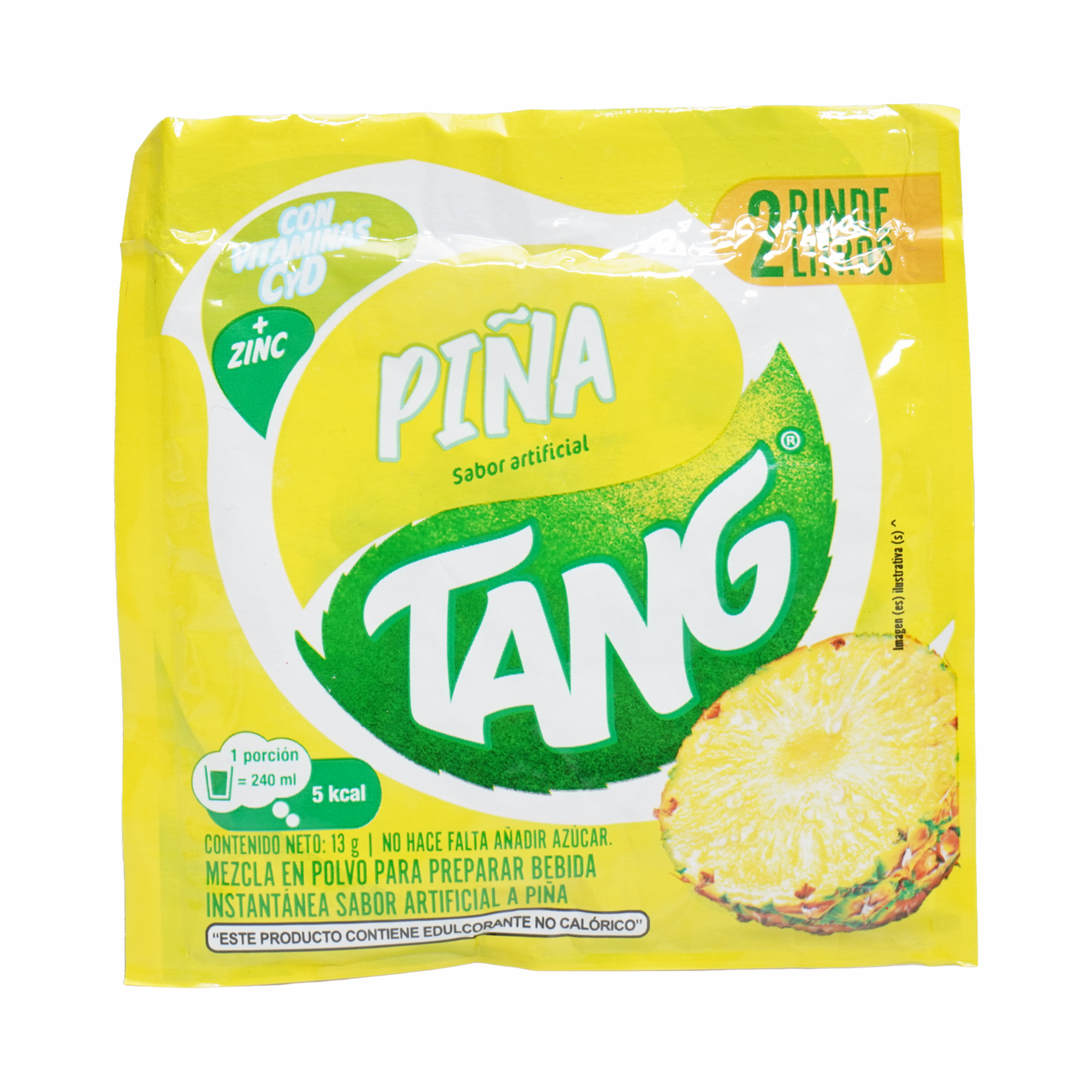 Mezcla En Polvo Para Prepara Bebida Sabor A Piña TANG 13 G