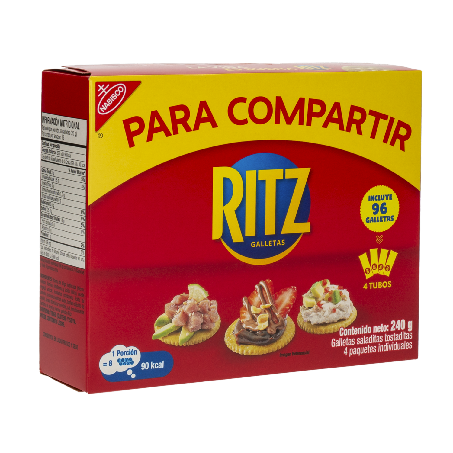 Galletas De Sal Sabor Original Taco RITZ 240 G