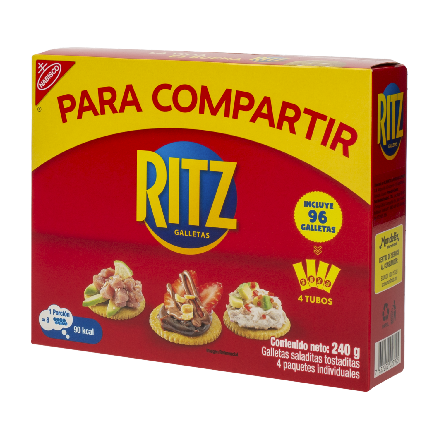Galletas De Sal Sabor Original Taco RITZ 240 G