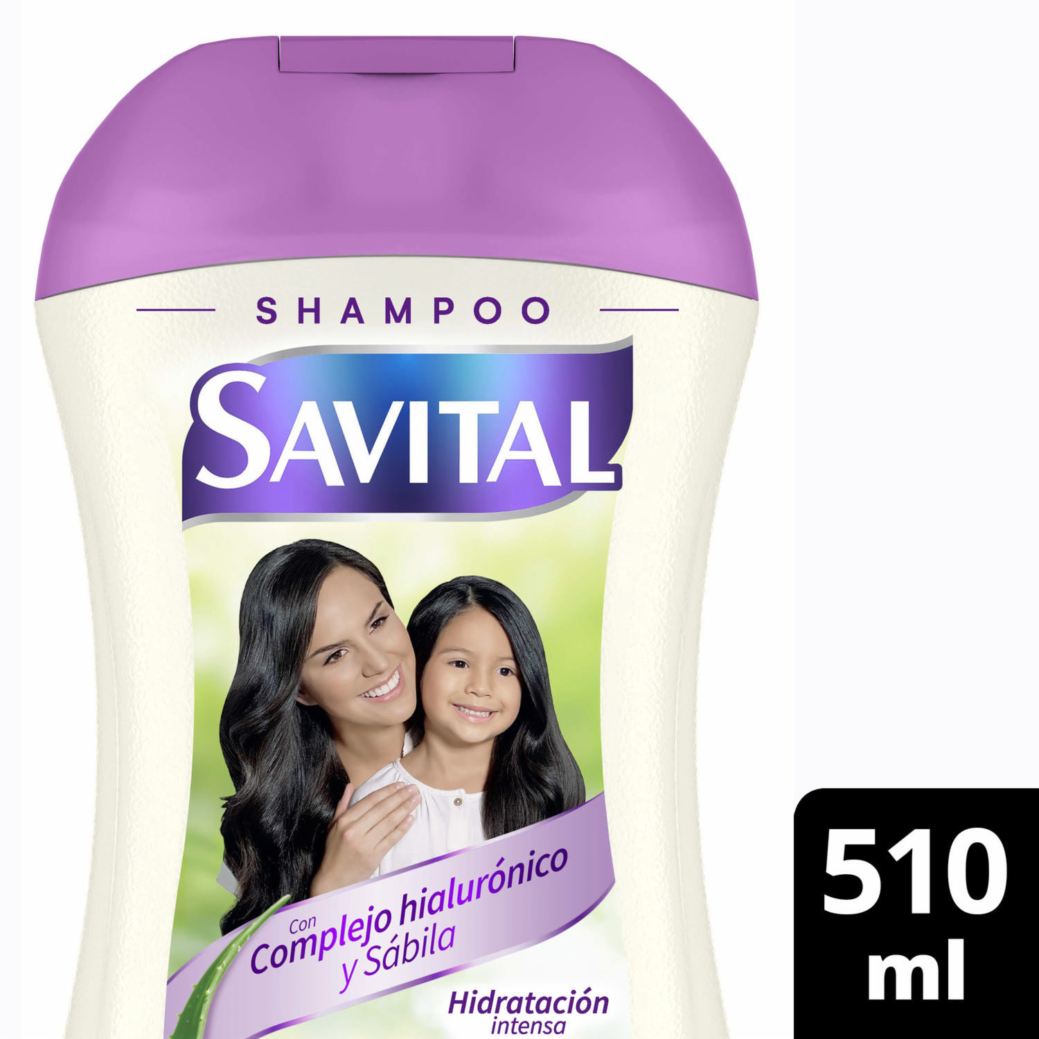 Shampoo De Cabello Complejo Hialurónico Y Sábila SAVITAL 510 Ml