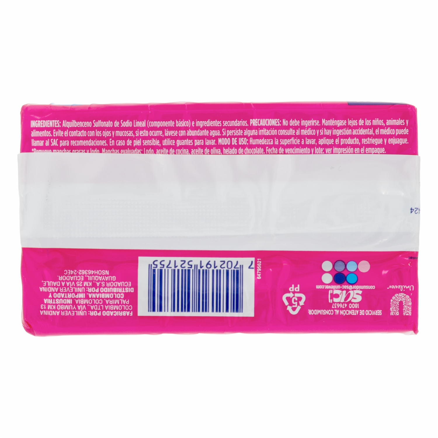 Detergente En Barra Multiusos Ultra Poder Floral DEJA 300 G