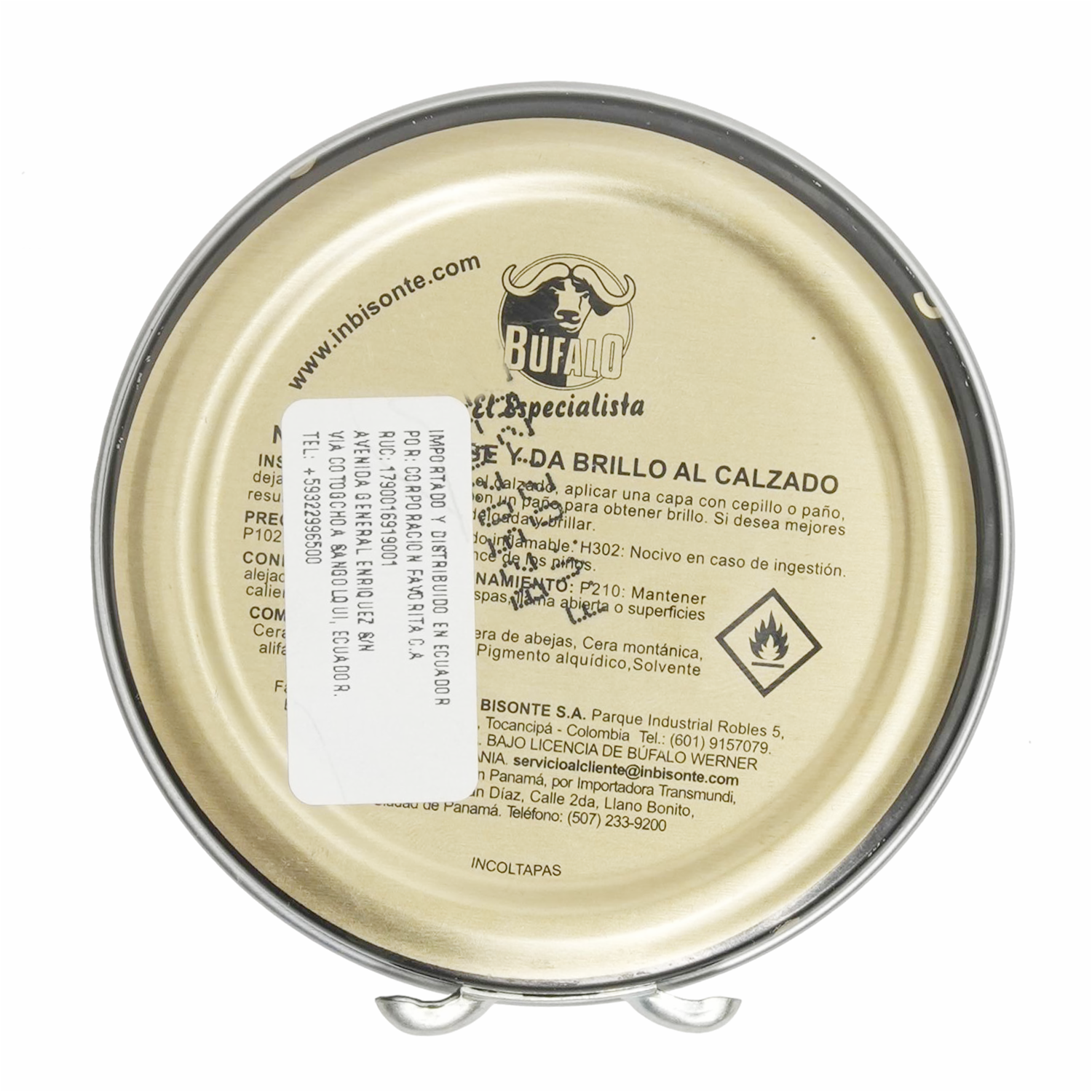 Betún En Pasta Neutro BÚFALO 36 G