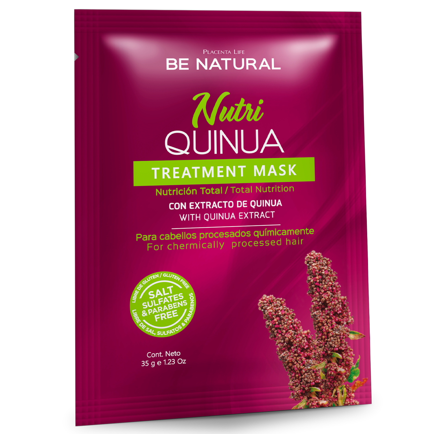 Tratamiento Capilar Be Natural Nutri Quinua BE NATURAL 35 G