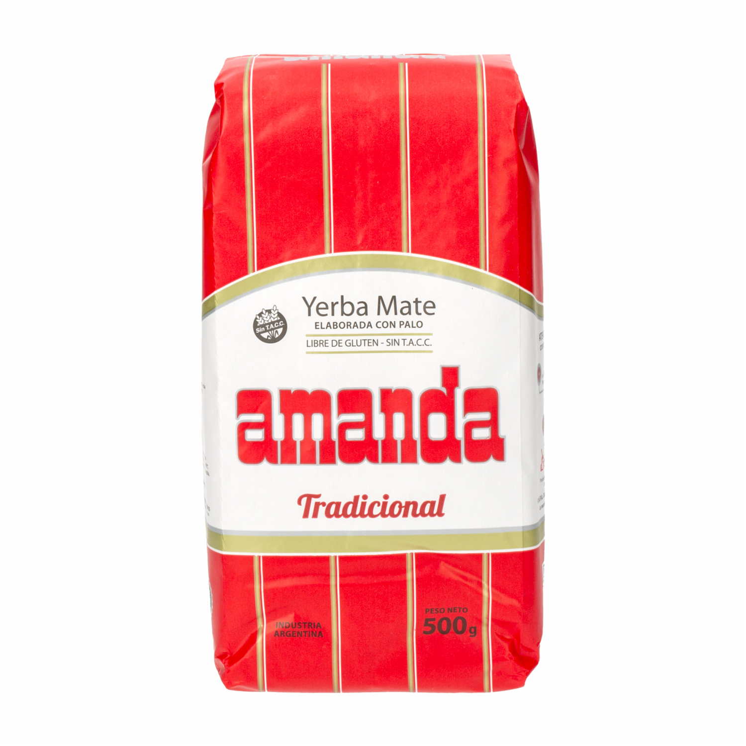 Yerba Mate Con Palo AMANDA 500 G