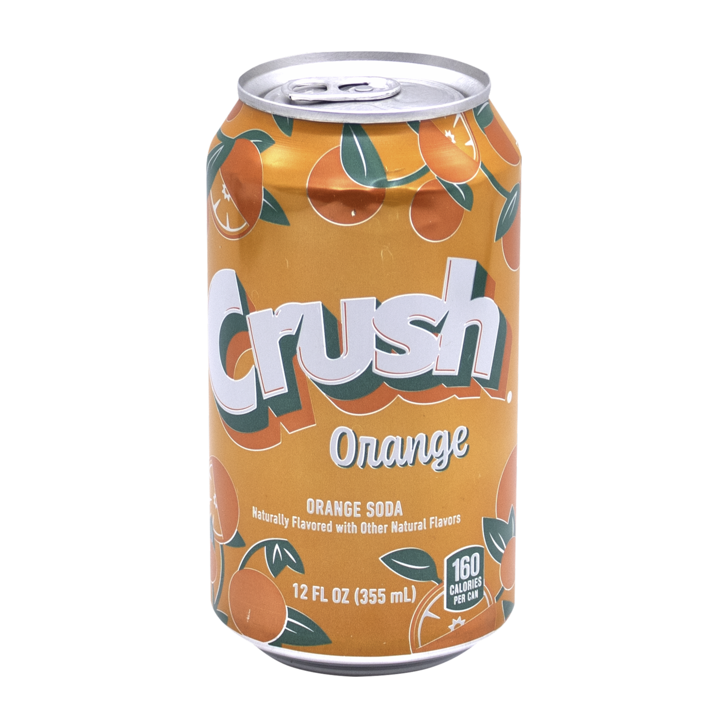 Bebida Gaseosa Sabor A Naranja CRUSH 355 Ml