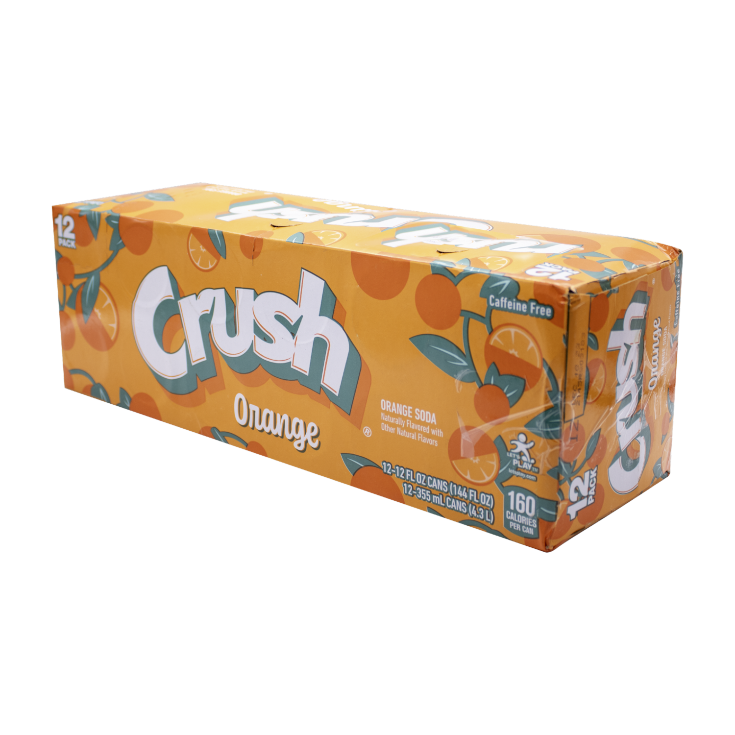 Bebida Gaseosa Sabor A Naranja 12Pack CRUSH 12 X 355 ml