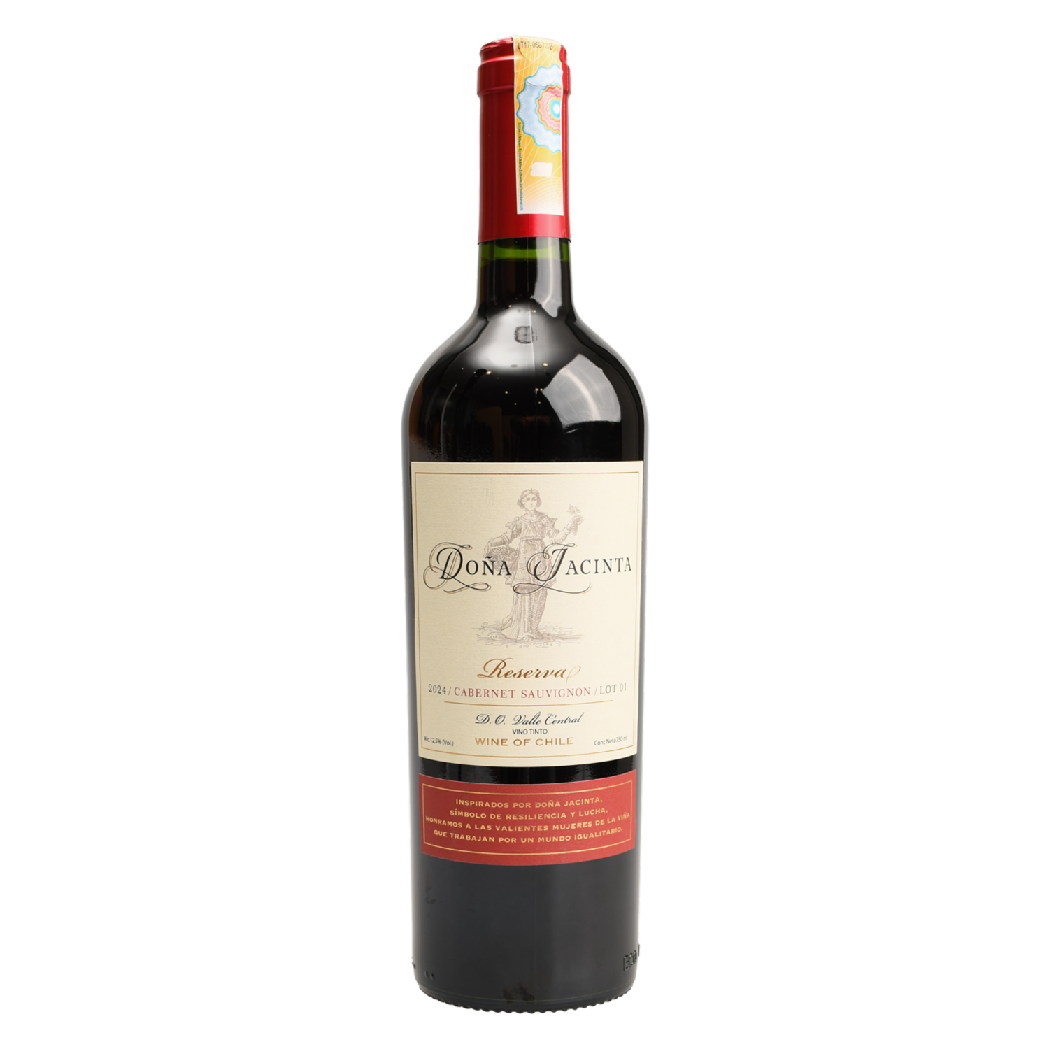 Vino Tinto Cabernet Sauvignon DOÑA JACINTA 750 Ml