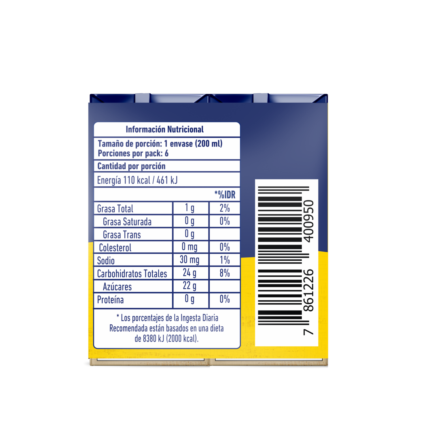 Bebida De Avena Maracuyá CEREAVENA 6 X 200 Ml