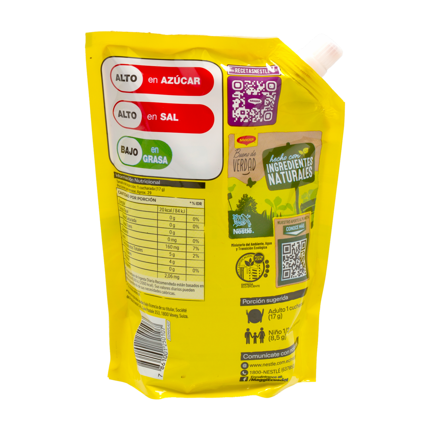 Salsa De Tomate Básica MAGGI 500 G