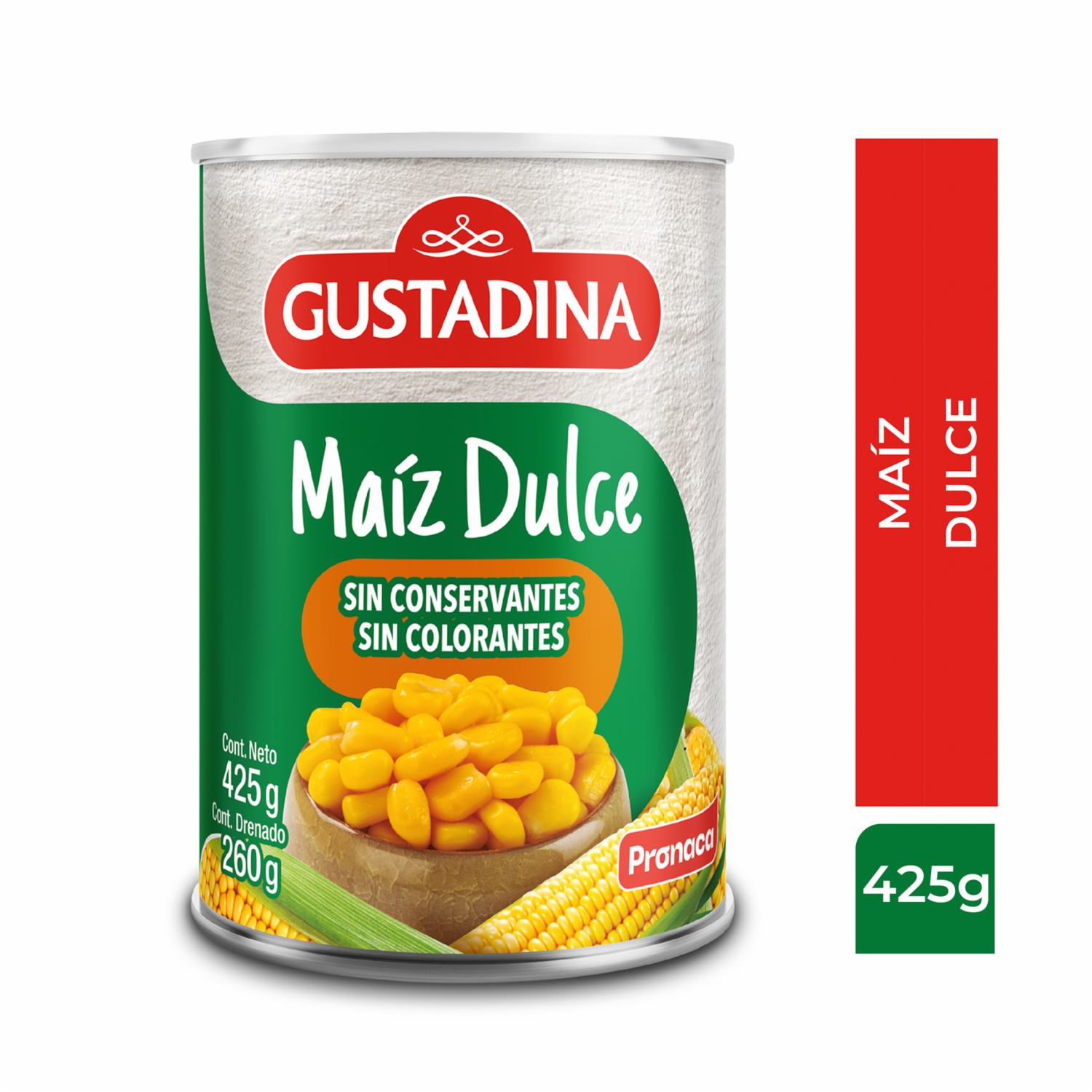 Maíz Dulce Enlatado GUSTADINA 425 G