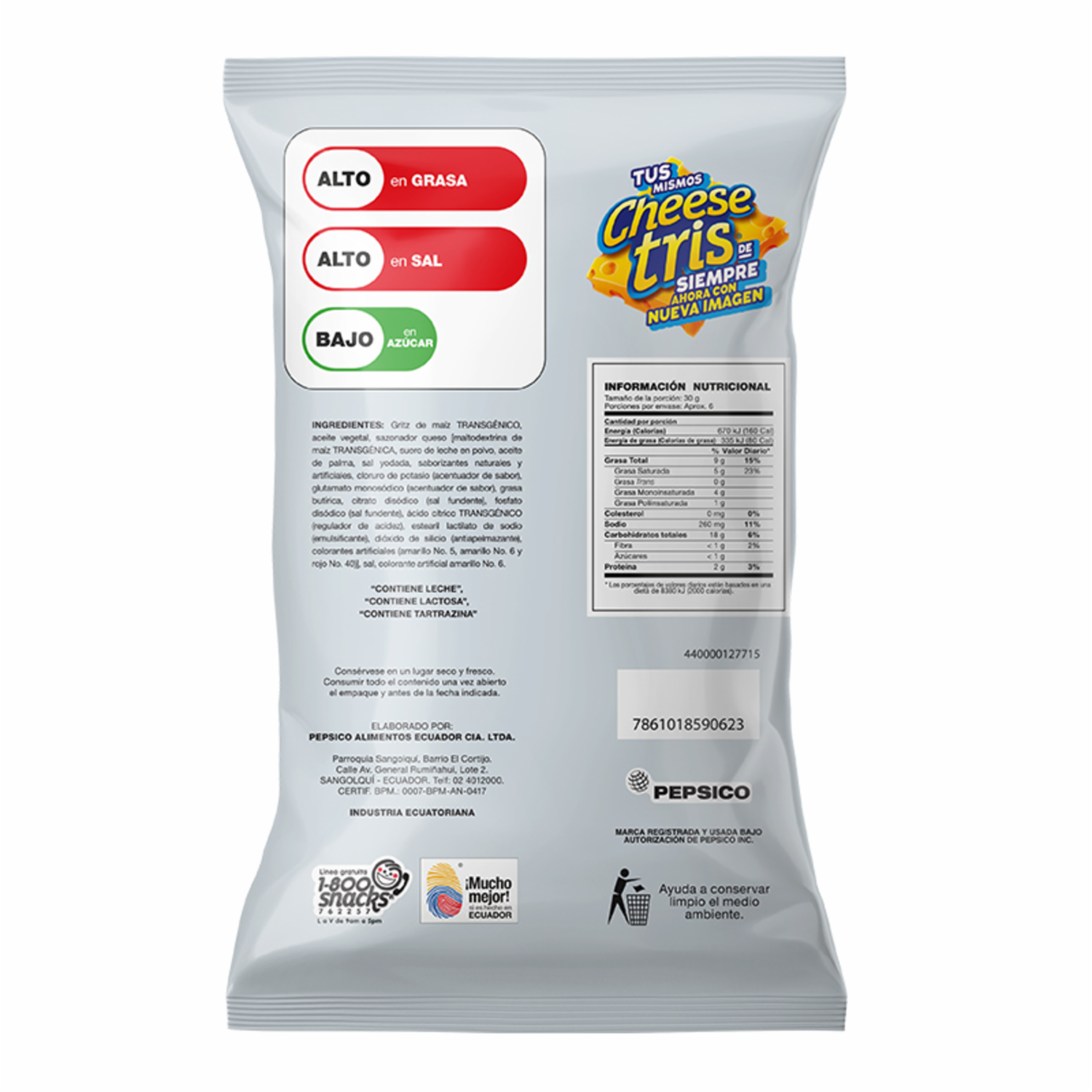 Bocaditos De Maiz Sabor A Queso RUFFLES 172 g