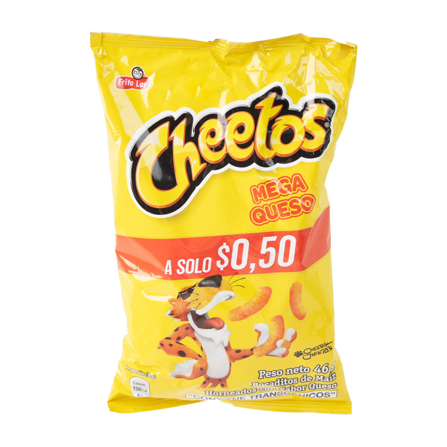 Bocaditos De Maíz Mega Queso CHEETOS 46 G