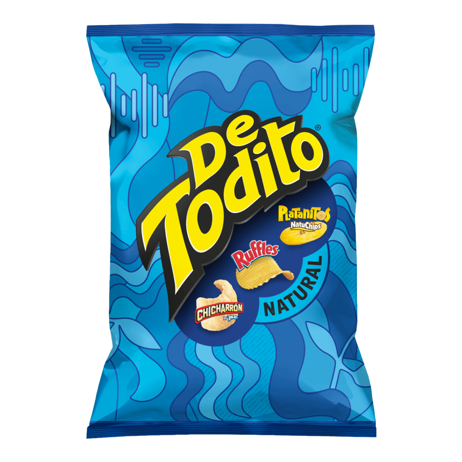 Bocaditos Snack Sabor Natural DE TODITO 186 G