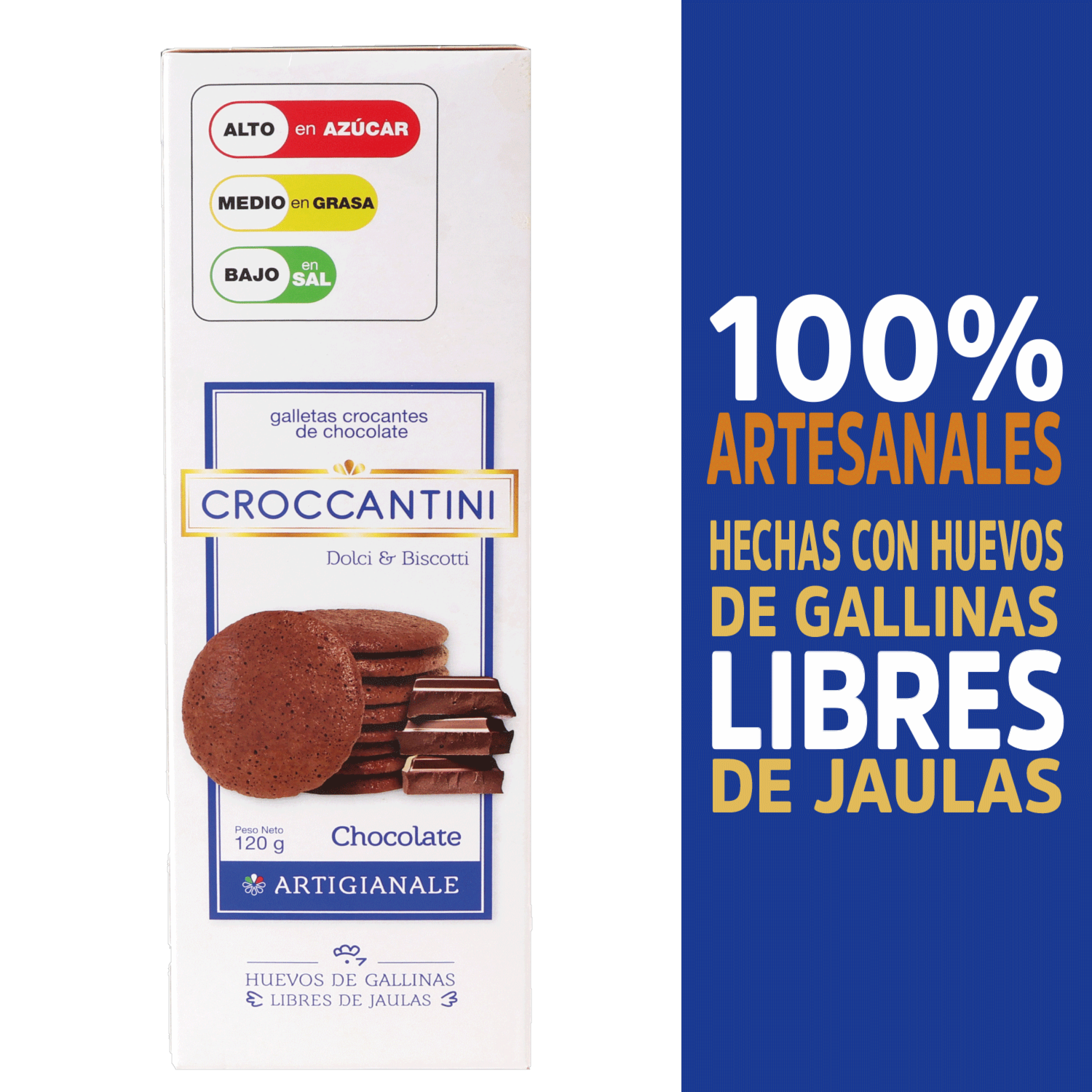 Galletas Dulces De Chocolate CROCCANTINI 120 G