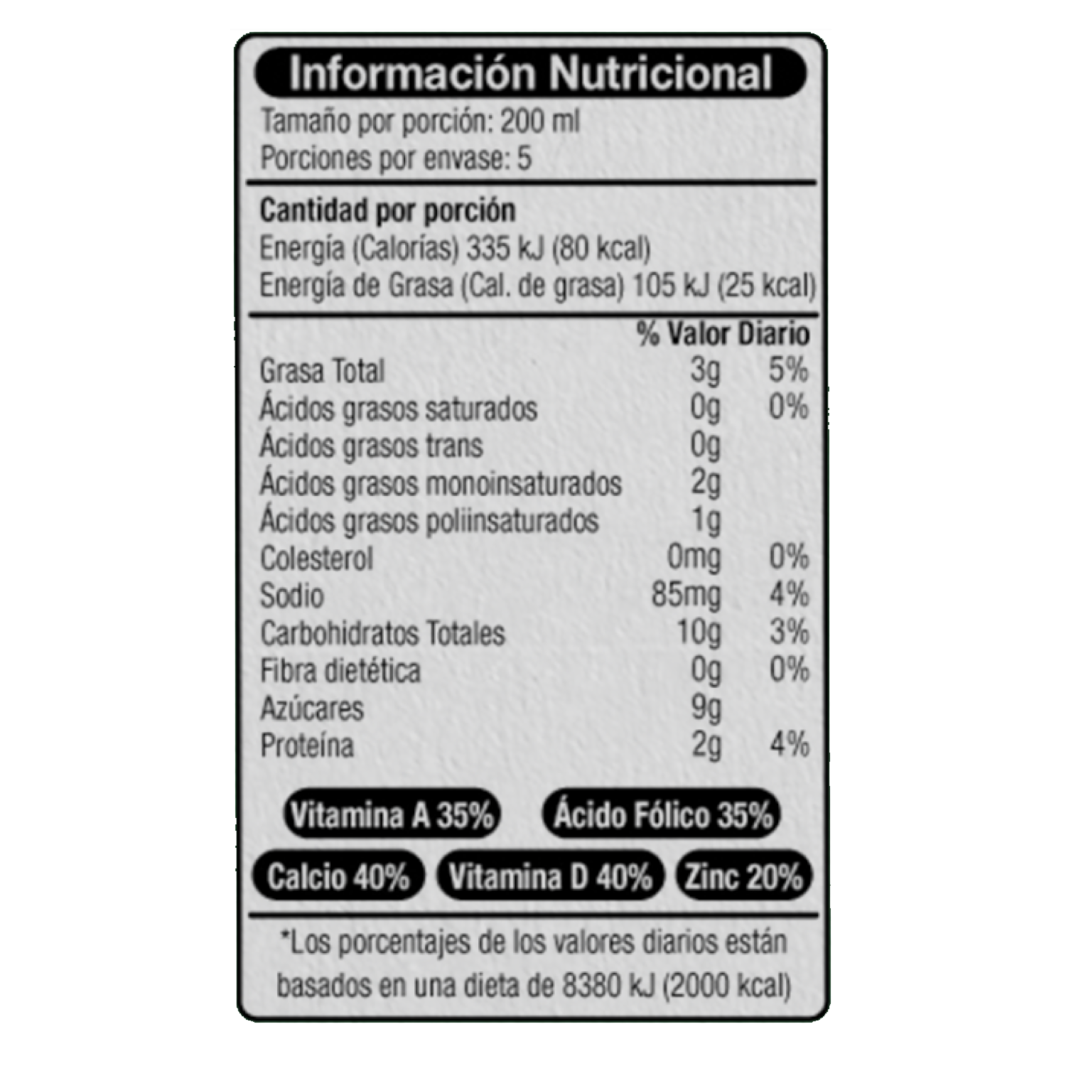 Bebida De Almendras Sabor A Chocolate VITA 1 L