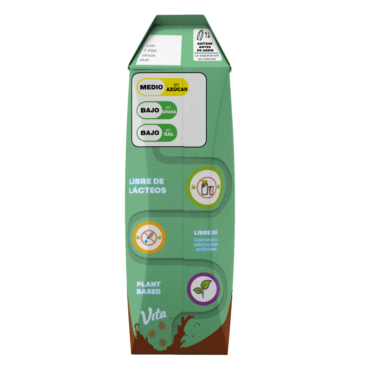 Bebida De Almendras Sabor A Chocolate VITA 1 L