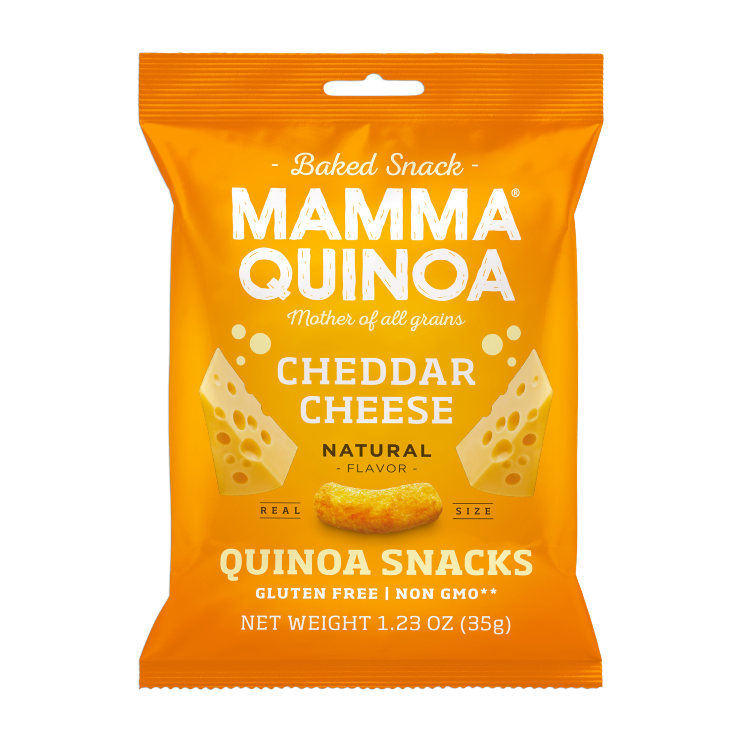 Bocaditos De Queso Cheddar MAMMA QUINOA 35G