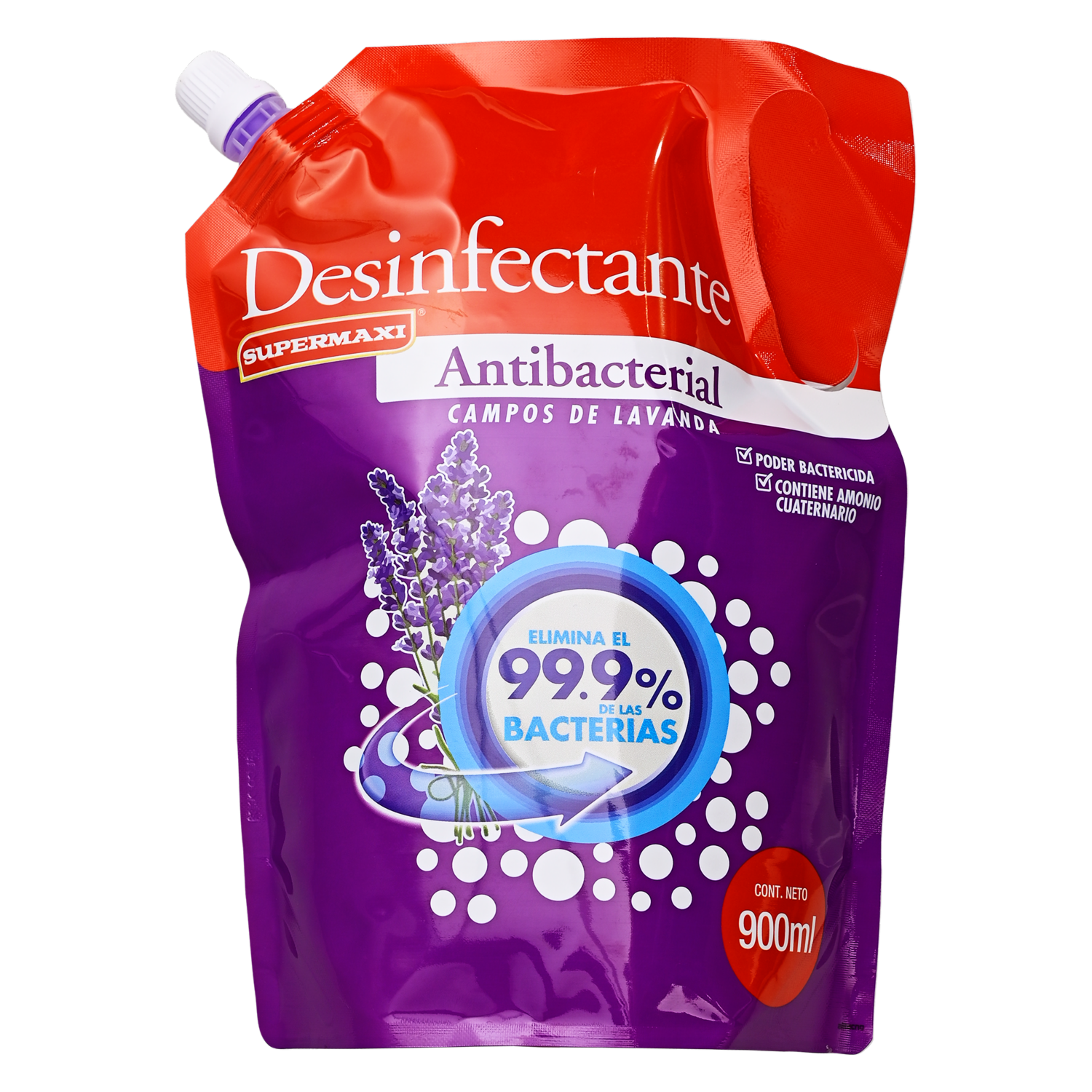 Desinfectante De Lavanda SUPERMAXI Doypack 900 Ml