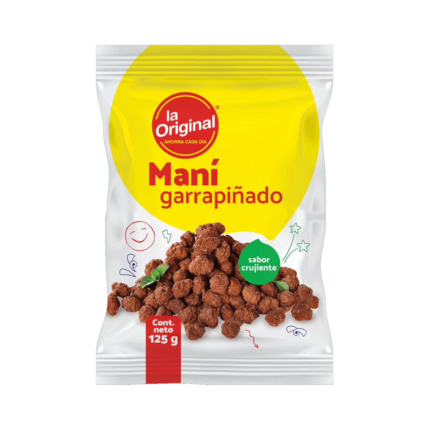 Maní Garrapiñado LA ORIGINAL 125 G