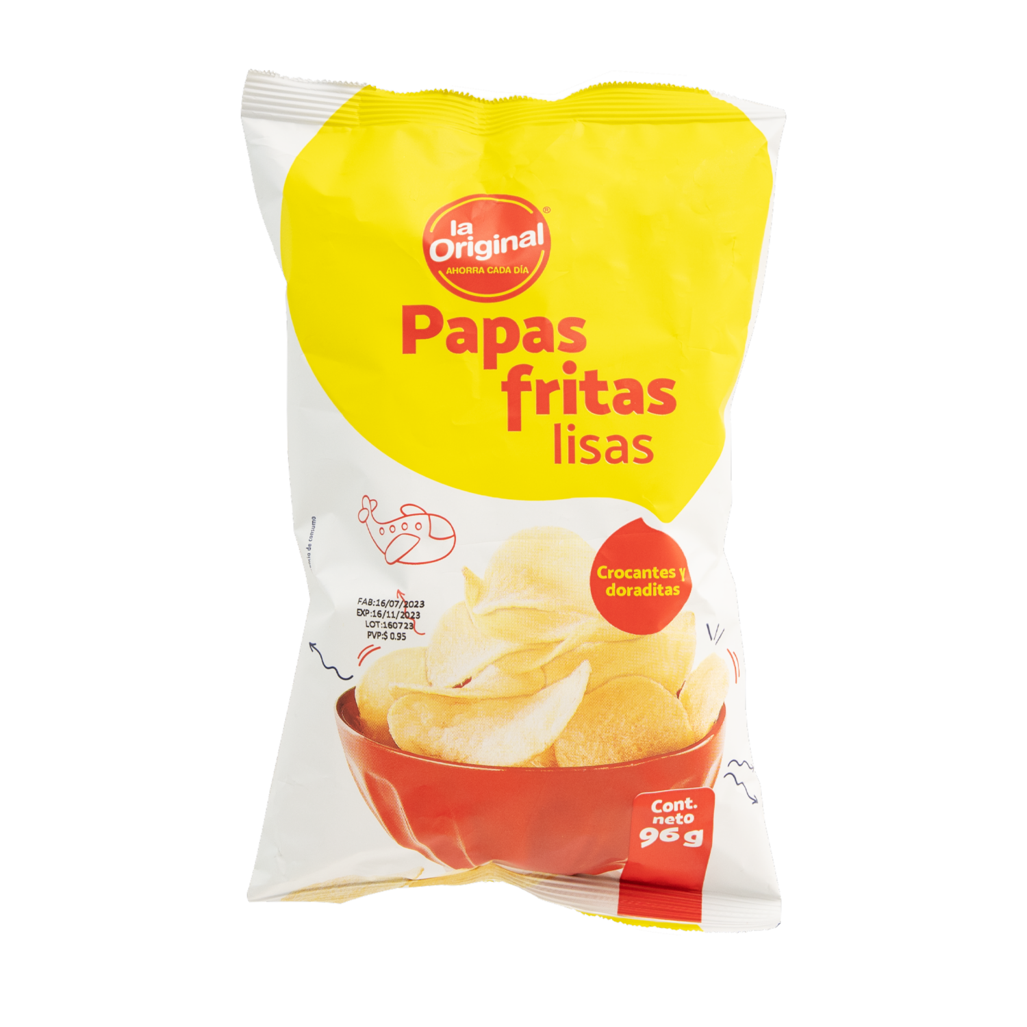 Papa Frita Lisa LA ORIGINAL 96 G