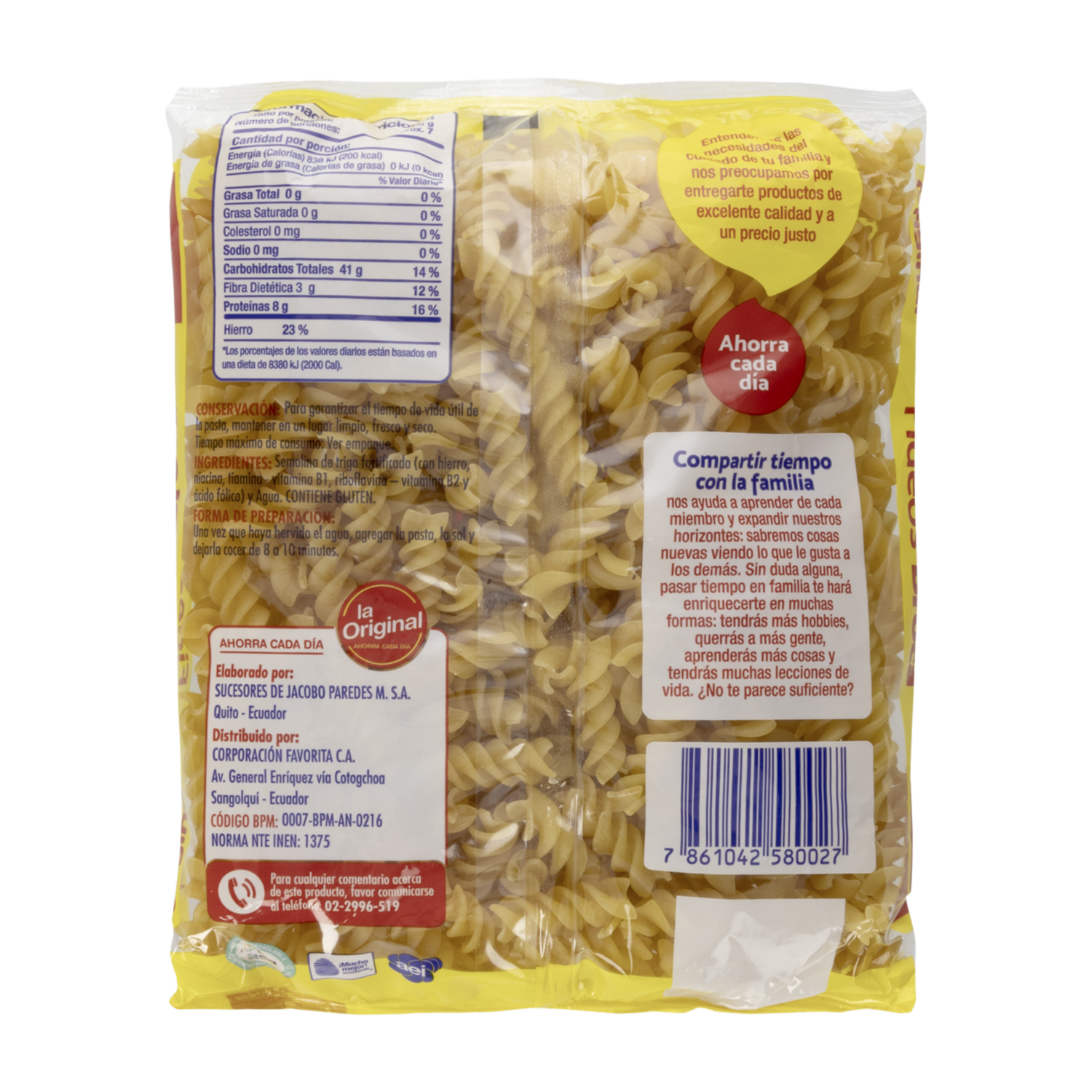 Fideo Broca LA ORIGINAL 400 G