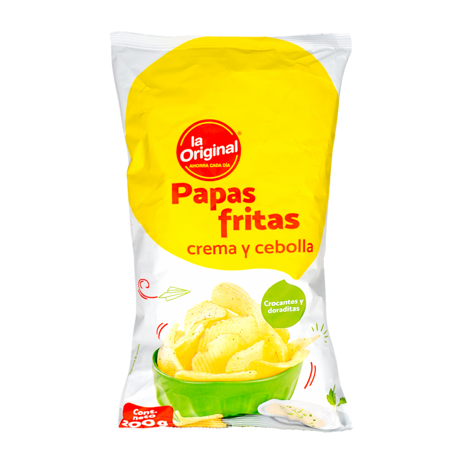 Papas Crema Y Cebolla LA ORIGINAL 200 Ml