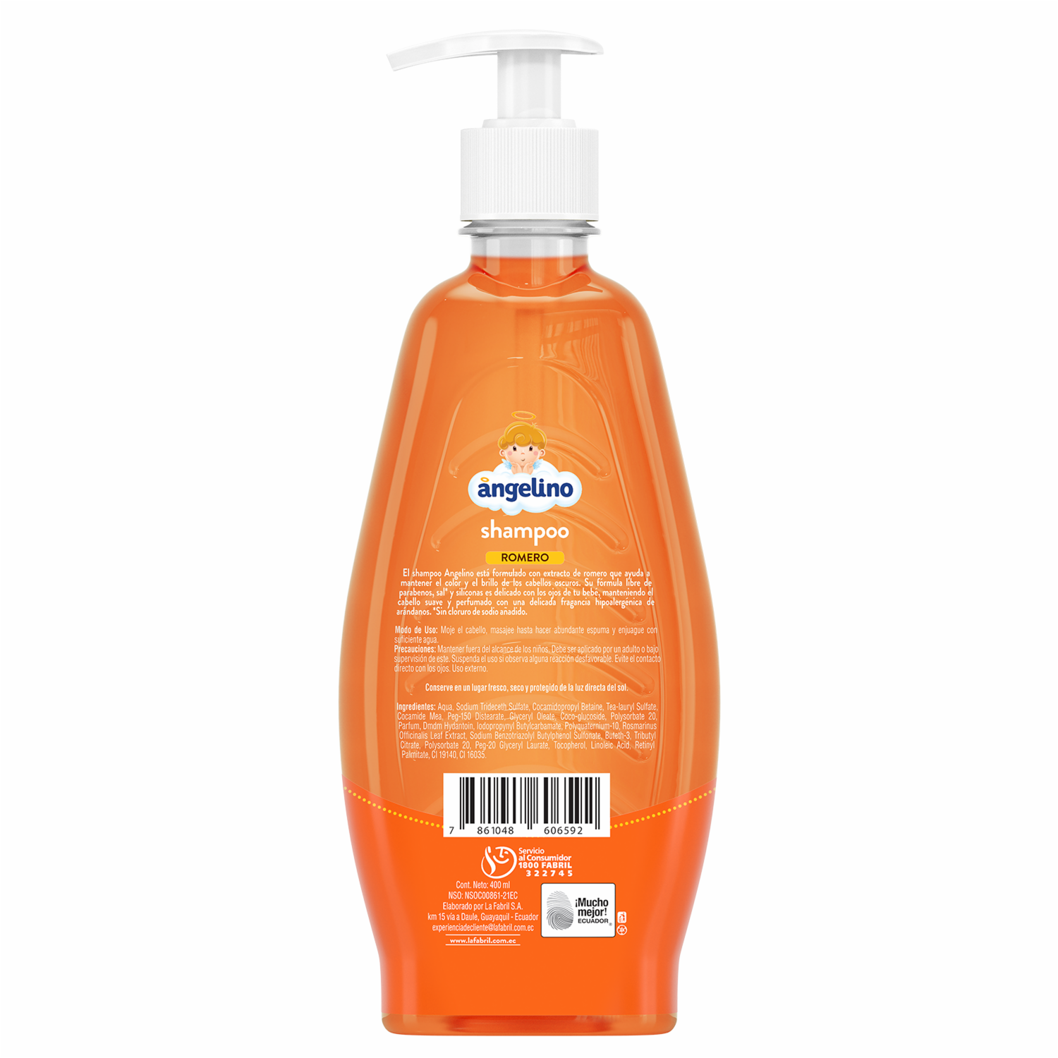 Shampoo De Romero ANGELINO 400 Ml