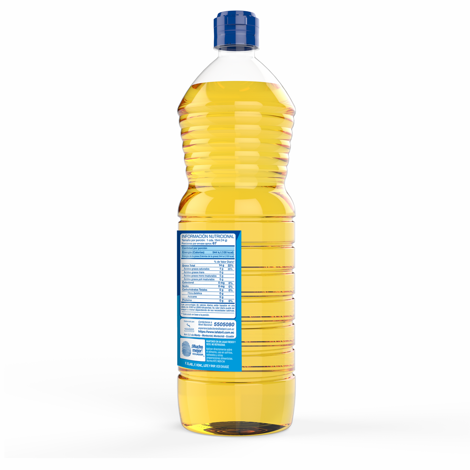 Aceite Comestible Vegetal LA FAVORITA 1000 Ml