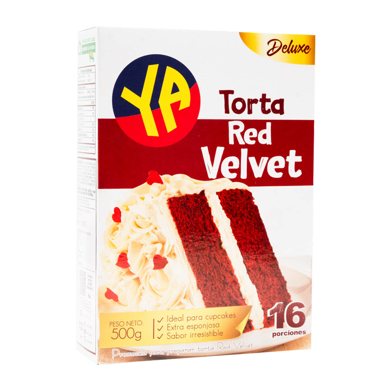 Premezcla Para Torta Red Velvet YA 500 G