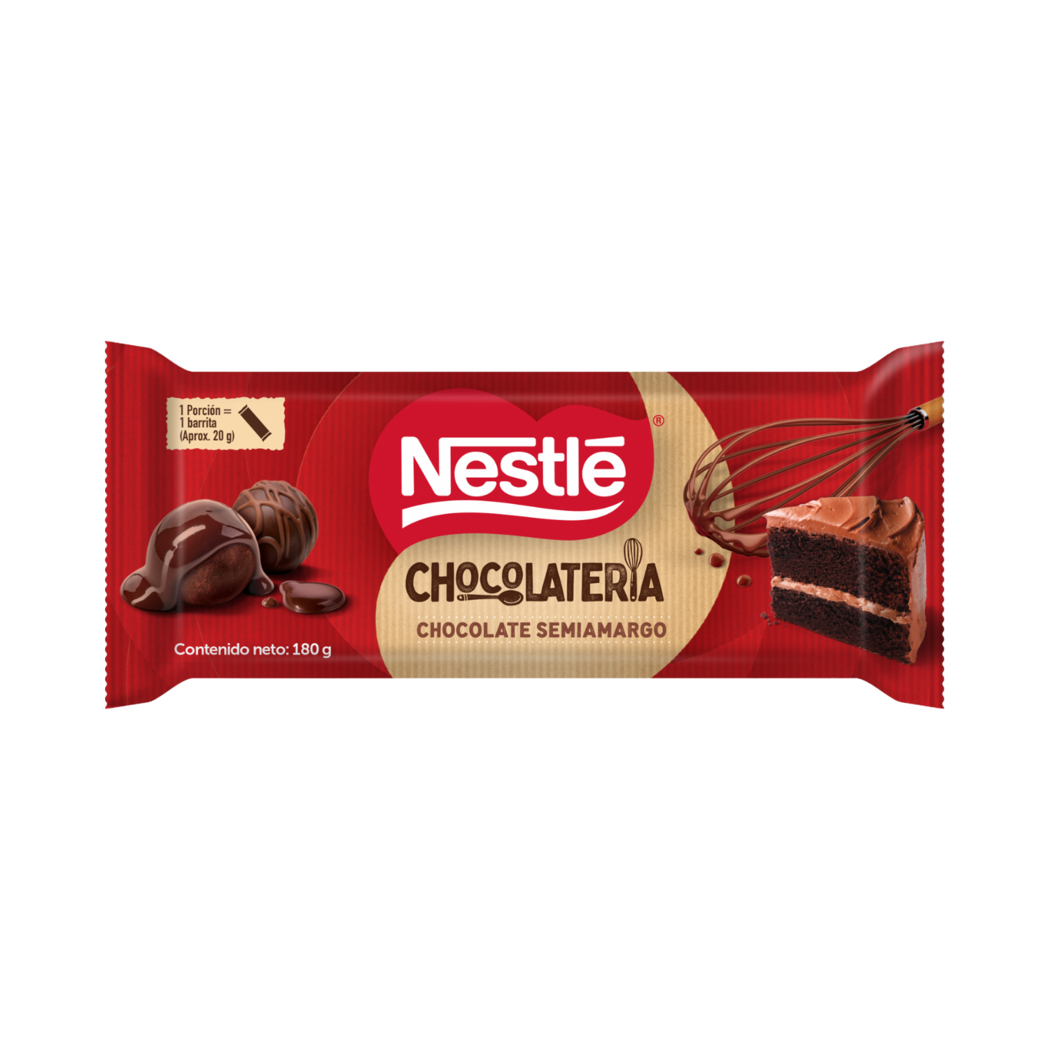 Chocolate Semiamargo NESTLÉ 180 G