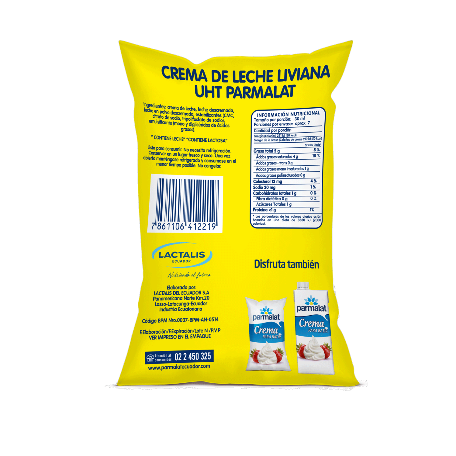 Crema De Leche Para Cocinar PARMALAT 900 Ml