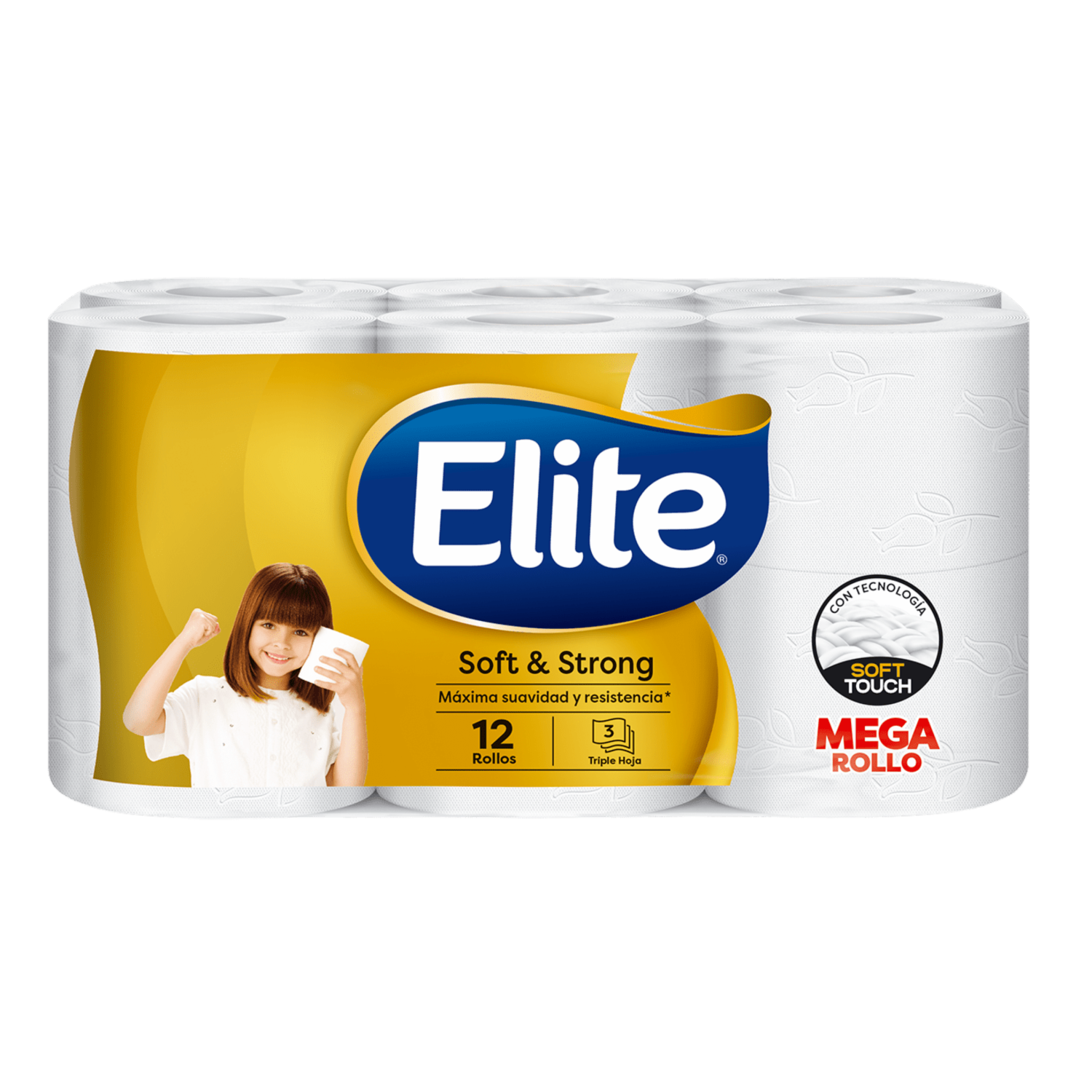 Papel Higiénico Soft & Strong ELITE 12 Rollos