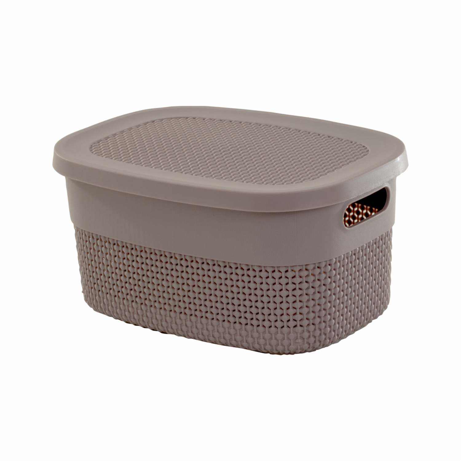 Canastilla Vitta Con Tapa Lila CASA PICA 12 L
