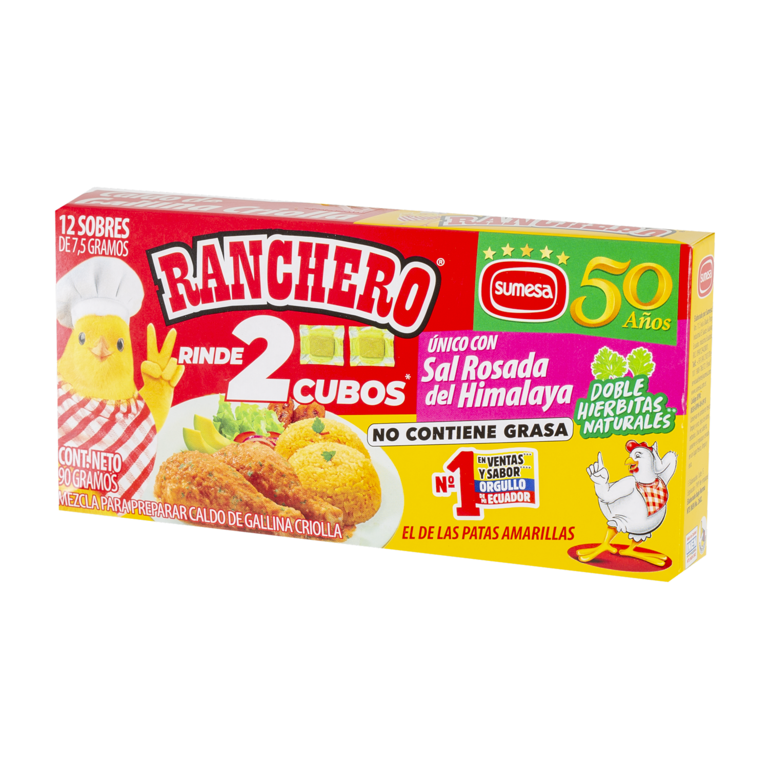 Caldo De Gallina En Polvo RANCHERO 90 G