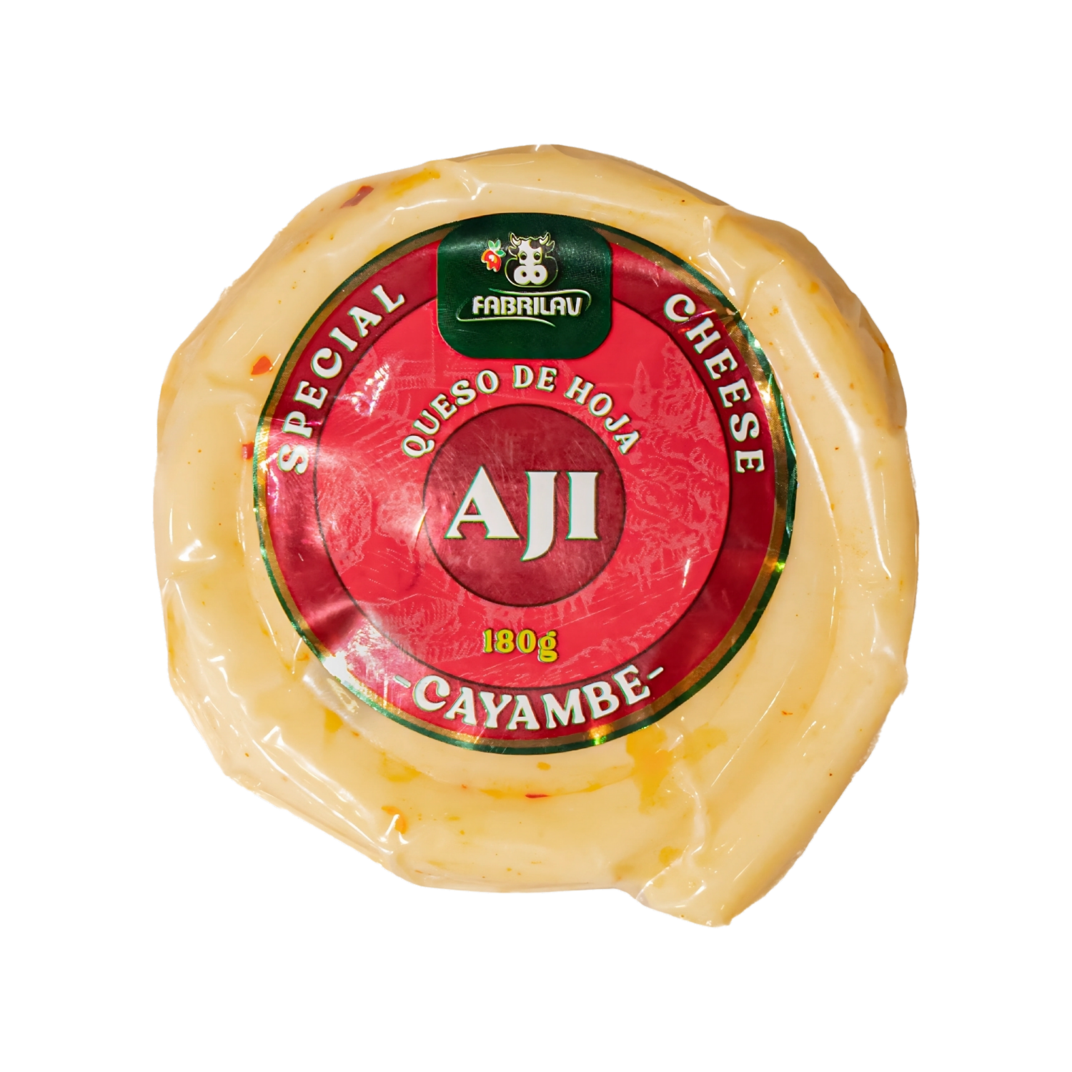 Queso De Hoja Con Ají FABRILAV 180 G