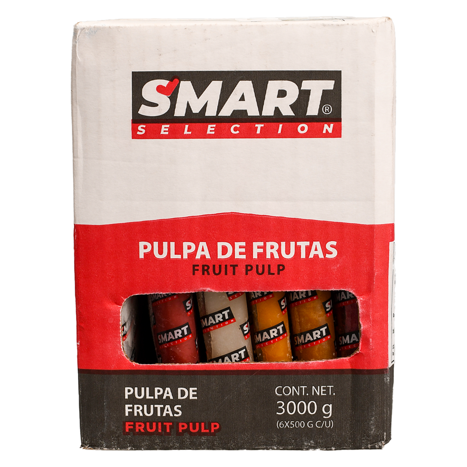 Pulpa De Frutas Congeladas SMART SELECTION 6 X 500 G