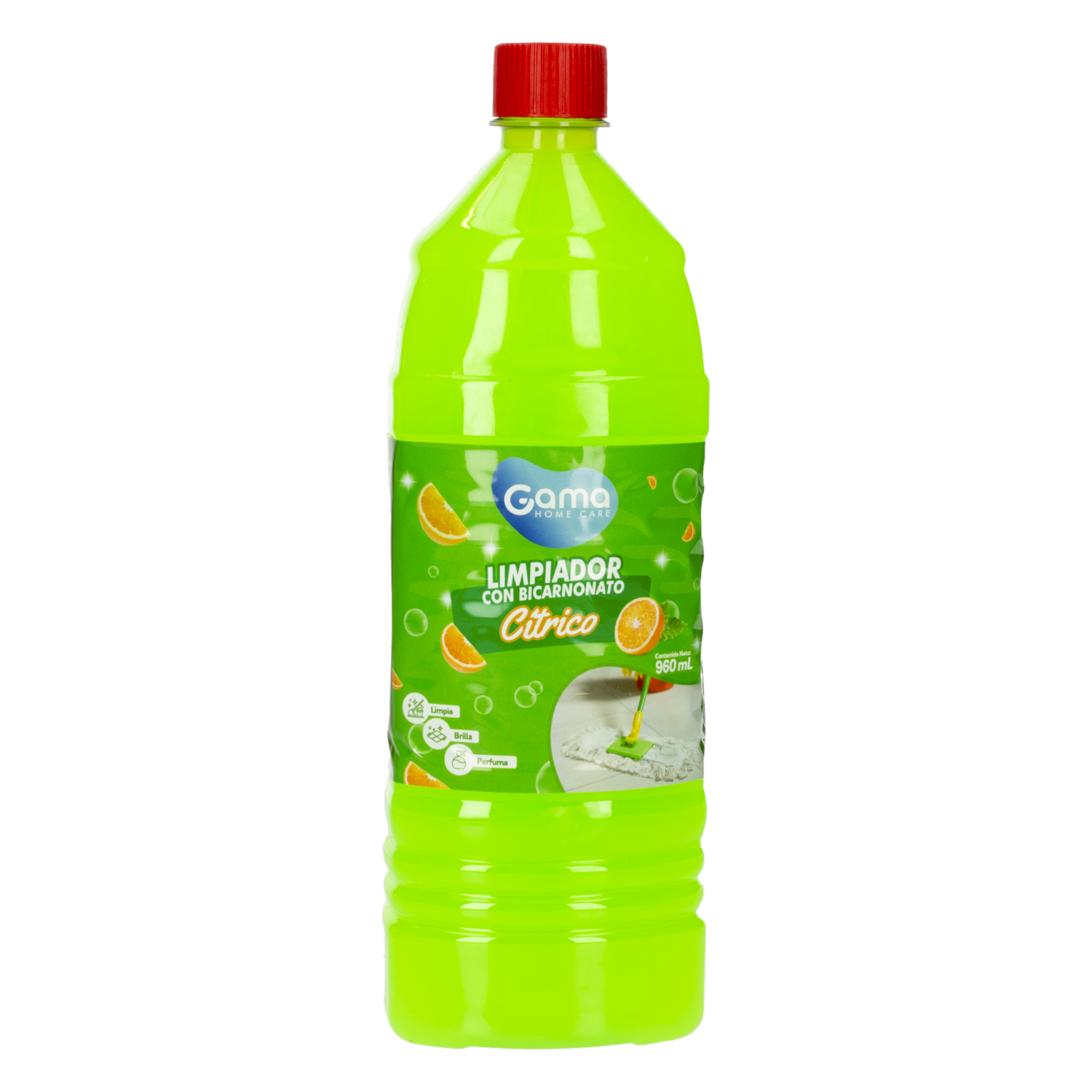 Desinfectante De Pisos Con Bicarbonato Cítrico GAMA 960 Ml