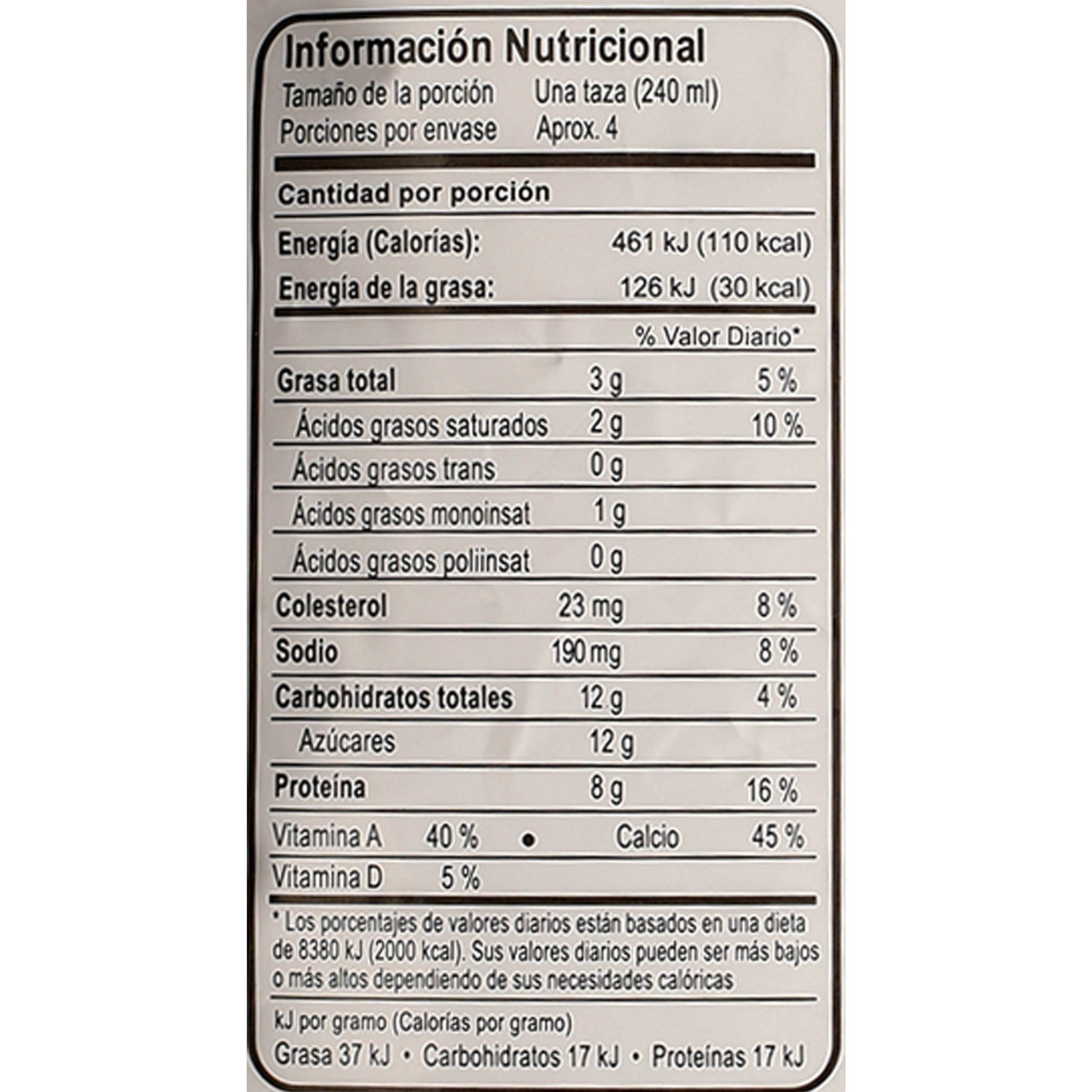 Leche Deslactosada Ultrapasteurizada SUPERMAXI 1000 Ml